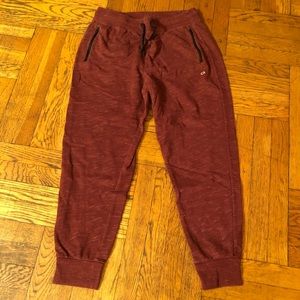 Men’s Gap Large Maroon Jogger Sweatpants